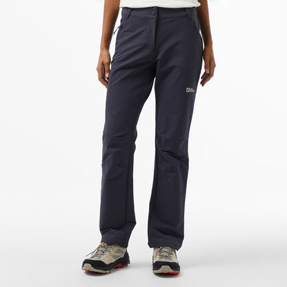 Jack Wolfskin Activate Thermic W Kadın Gri Pantolon