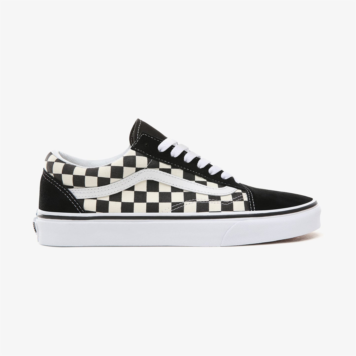 Vans Primary Check Old Skool Siyah - Bej Unisex Sneaker