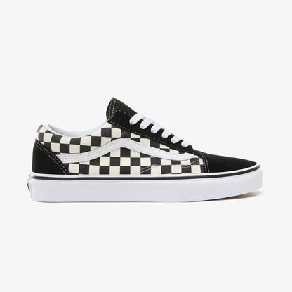 Vans Primary Check Old Skool Siyah - Bej Unisex Sneaker