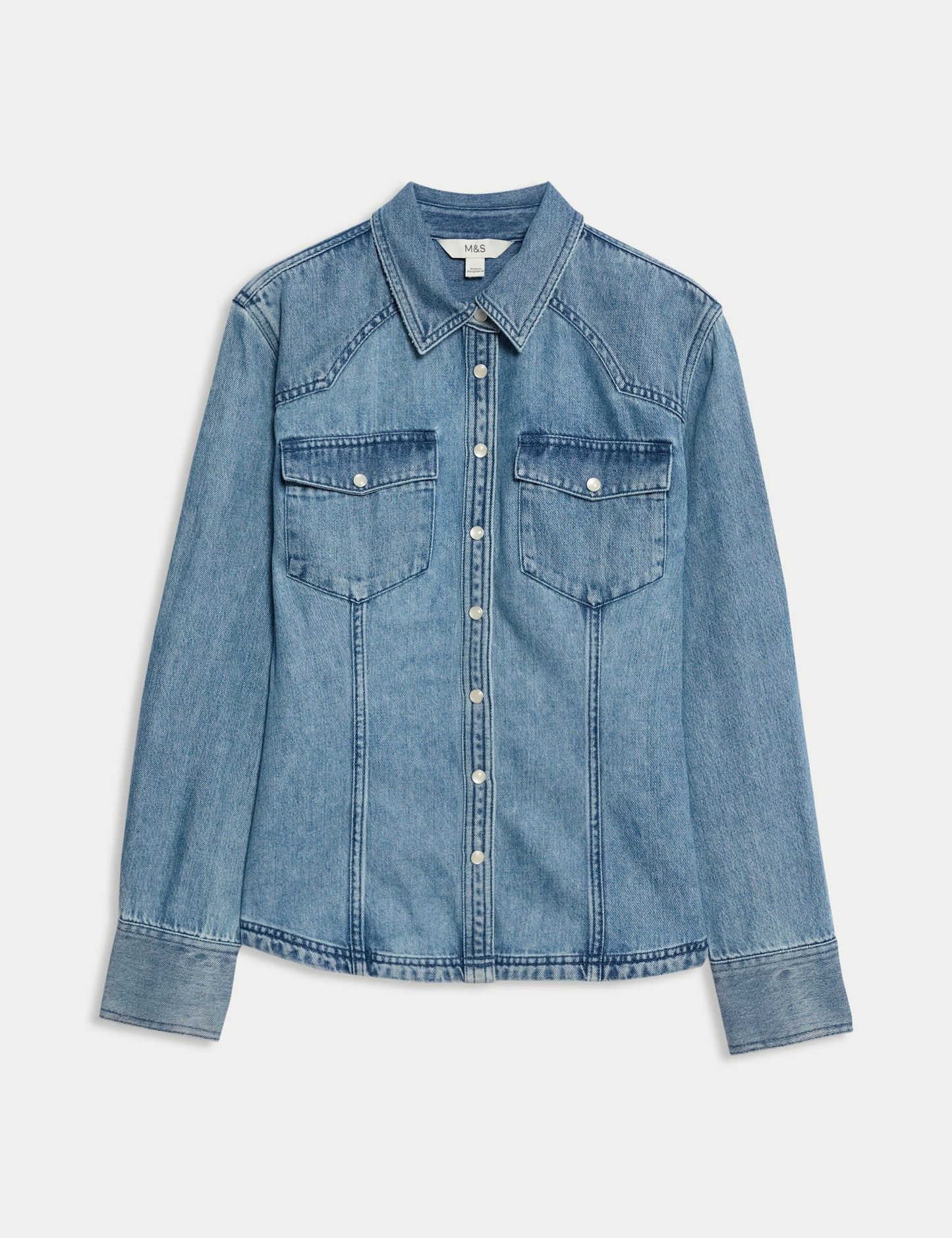 Denim Western Gömlek