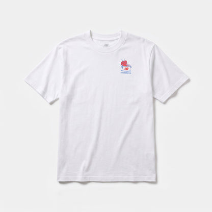 New Balance Lobster Roll Erkek Beyaz T-shirt
