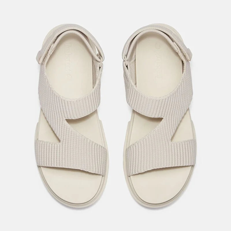 Timberland Greyfield Backstrap Kadın Beyaz Sandalet