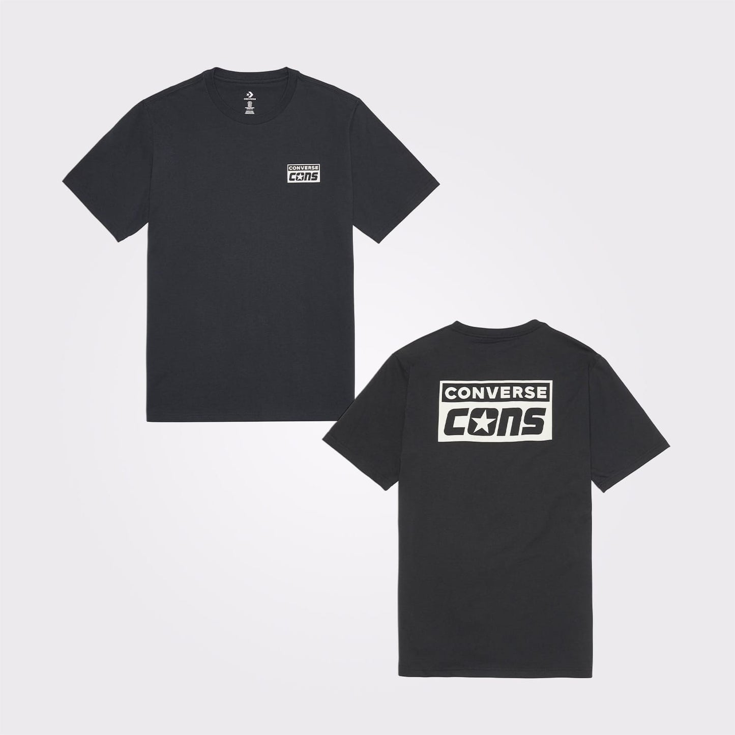 Converse Cons Graphic Erkek Siyah T-shirt