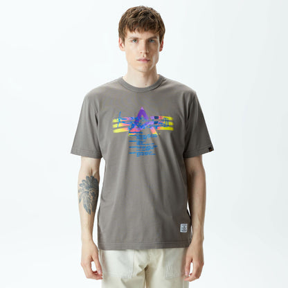 Alpha Industries Alpha Gradient Unisex Gri T-shirt