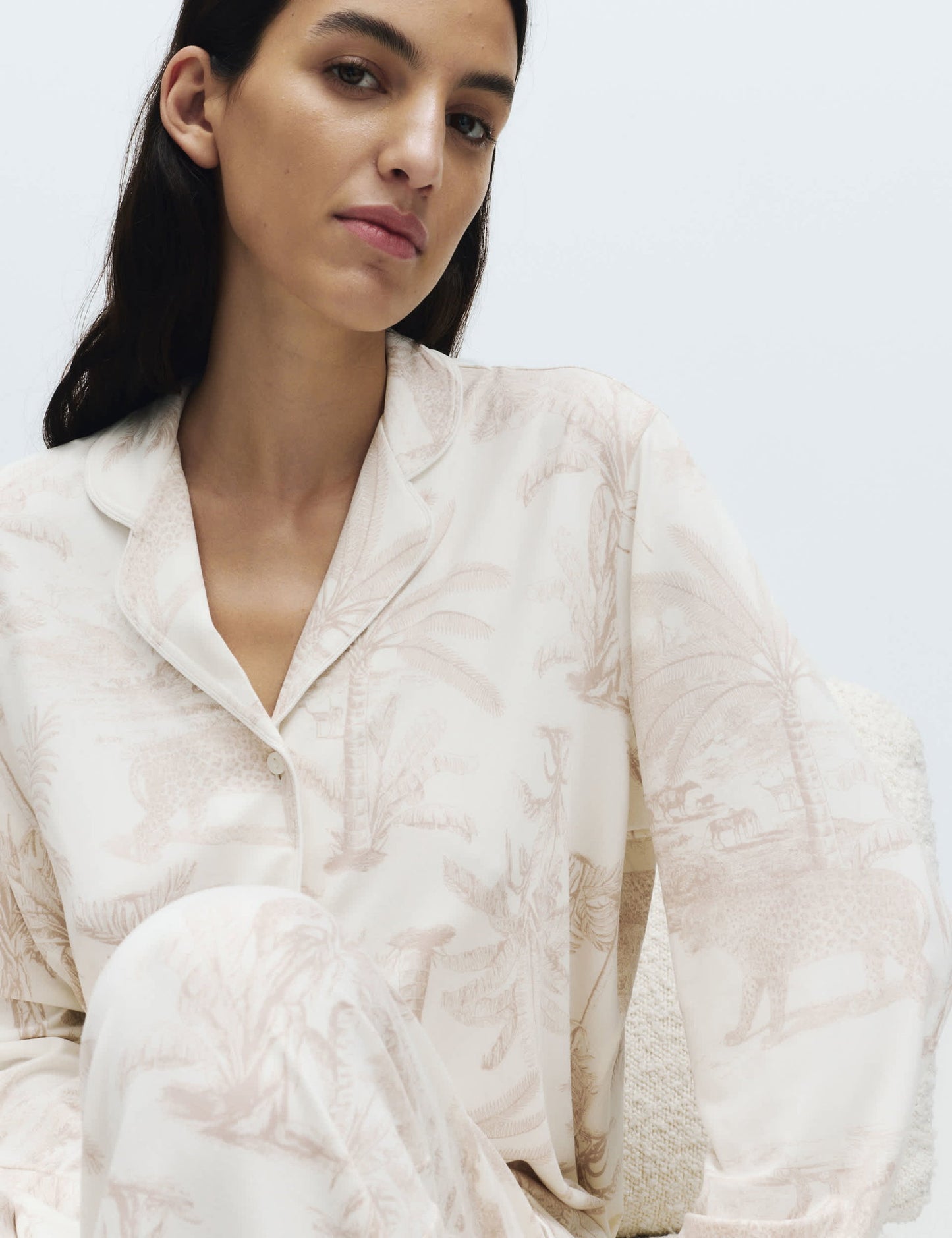Soft Touch Desenli Pijama Takımı
