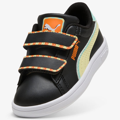 Puma Smash 3.0 Playdate Bebek Siyah Spor Ayakkabı