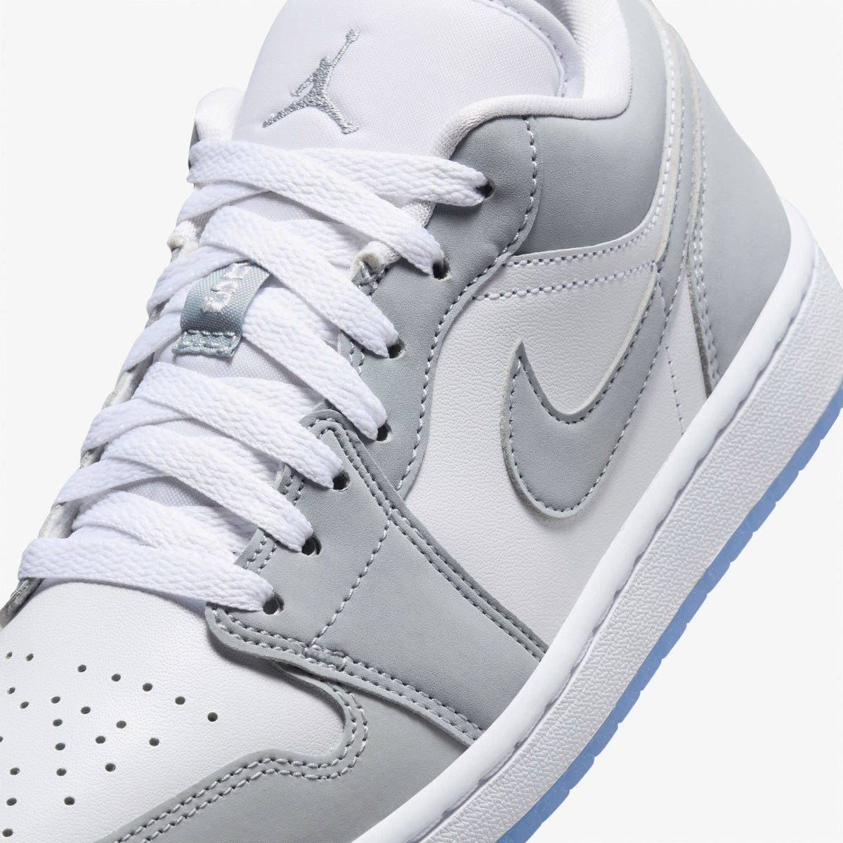 Nike air Jordan 1 Low Wolf Grey Kadın Gri Spor Ayakkabı