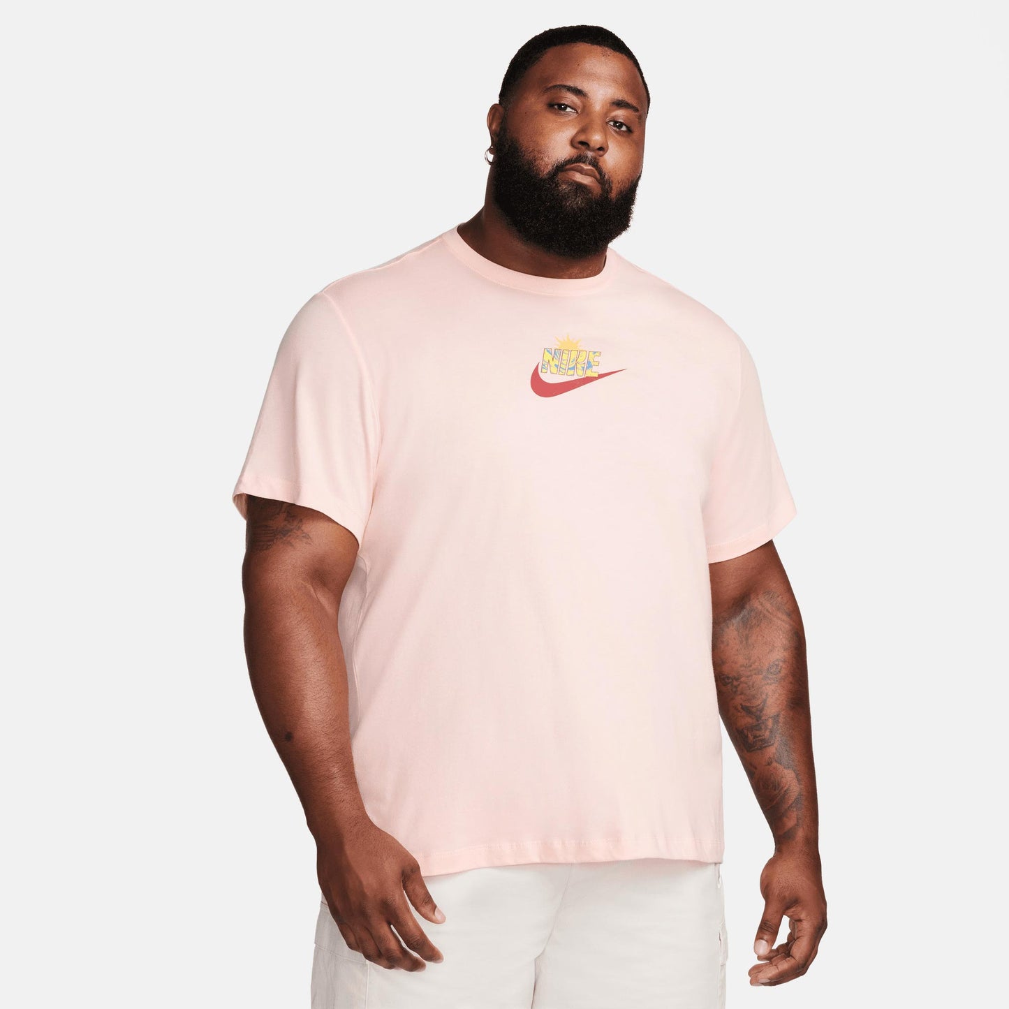 Nike Sportswear Erkek Pembe T-shirt