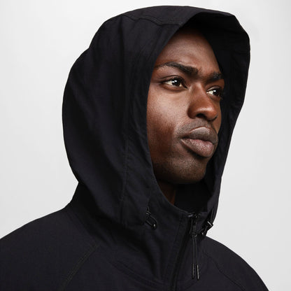 Nike Tech Dokuma Erkek Siyah Ceket