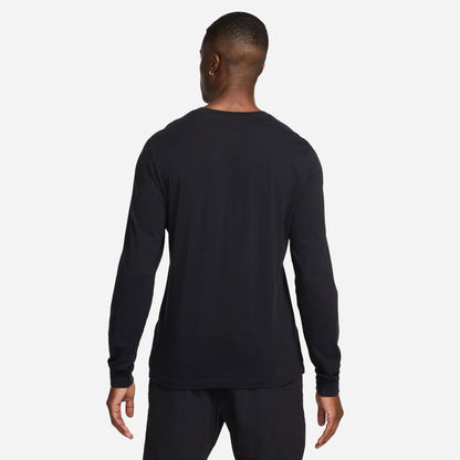 Nike Sportswear Club Erkek Siyah Uzun Kollu T-shirt