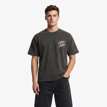 Market Airbrush Call My Lawyer Erkek Siyah T-shirt