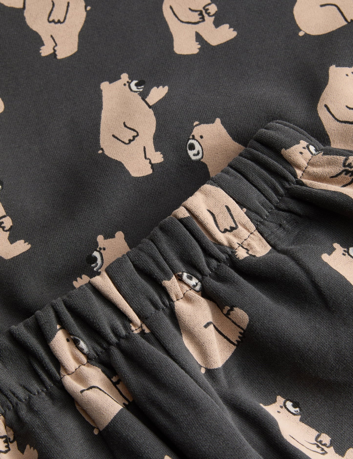 Pamuklu Desenli Pijama Takımı