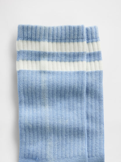 Mavi Varsity Crew Çorap