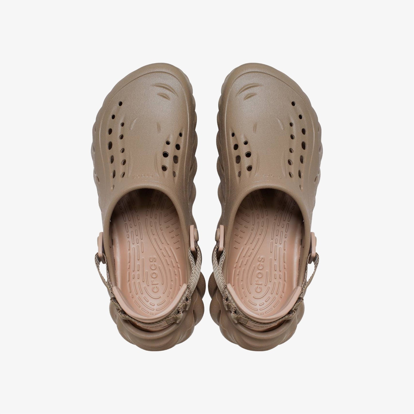 Crocs Echo Unisex Kahverengi Terlik