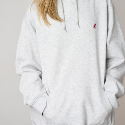 Gramicci One Point Hooded Erkek Gri Sweatshirt
