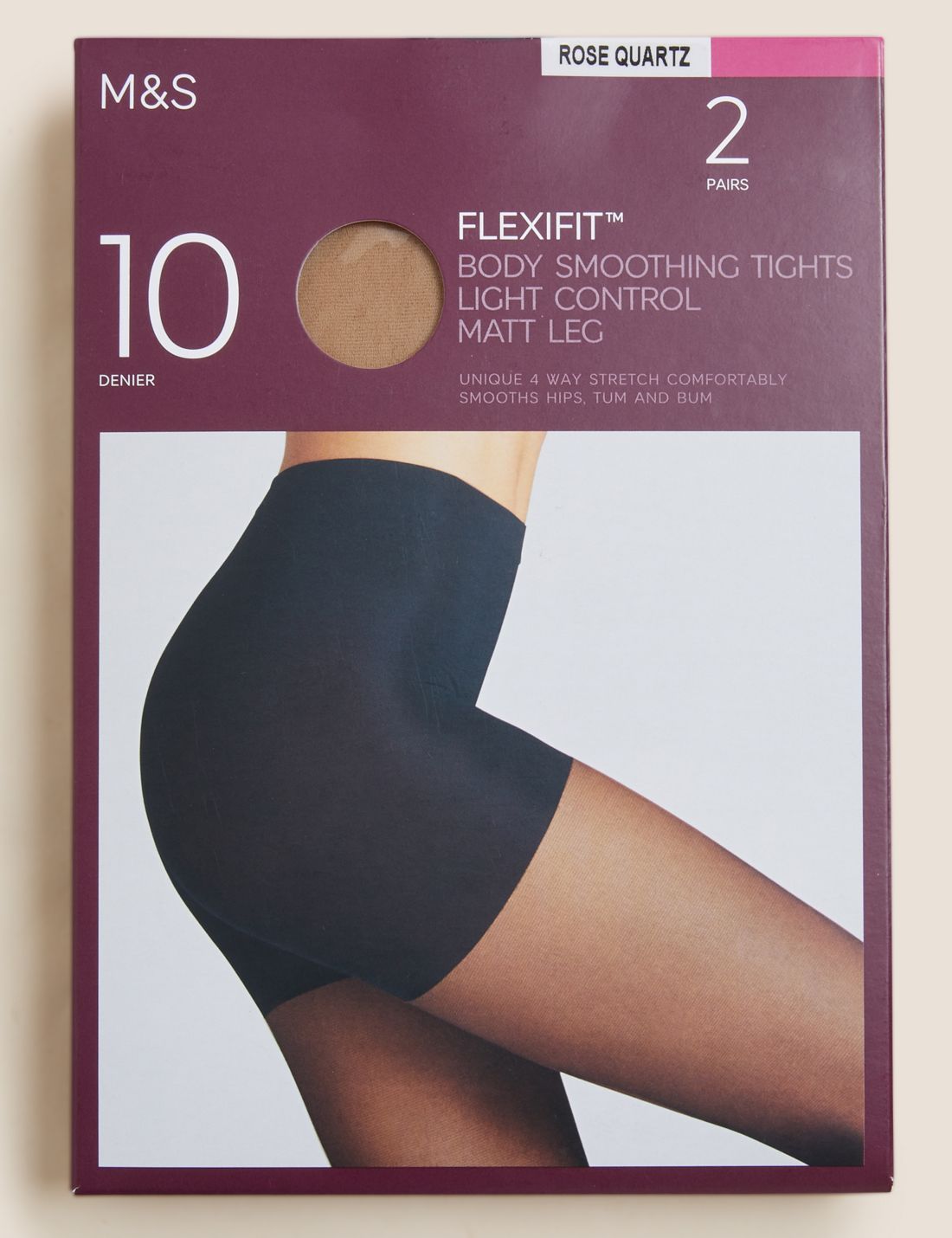 2'li Flexifit™ 10 Denye Külotlu Çorap Seti