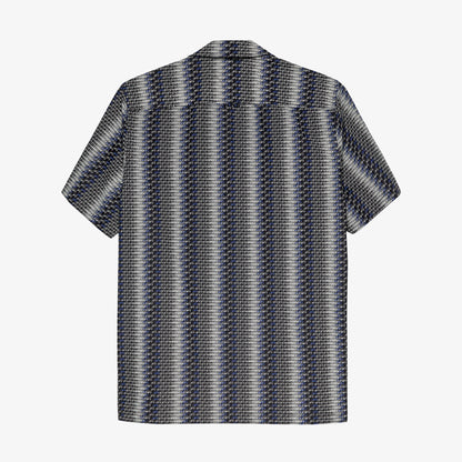 Tommy Hilfiger Regular Aop Camp Erkek Siyah Gömlek