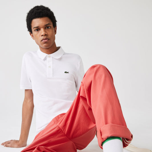 Lacoste L.12.12 Erkek Slim Fit Beyaz Polo