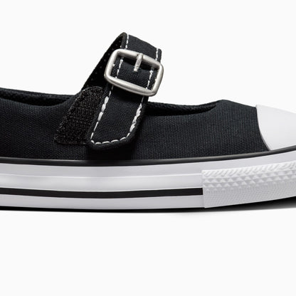 Converse Chuck Taylor All Star Dainty Mary Jane Bebek Siyah Babet