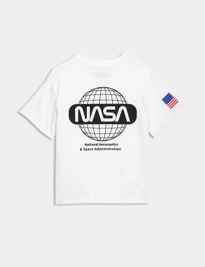 Saf Pamuklu Nasa™ T-shirt (2-8 Yaş)