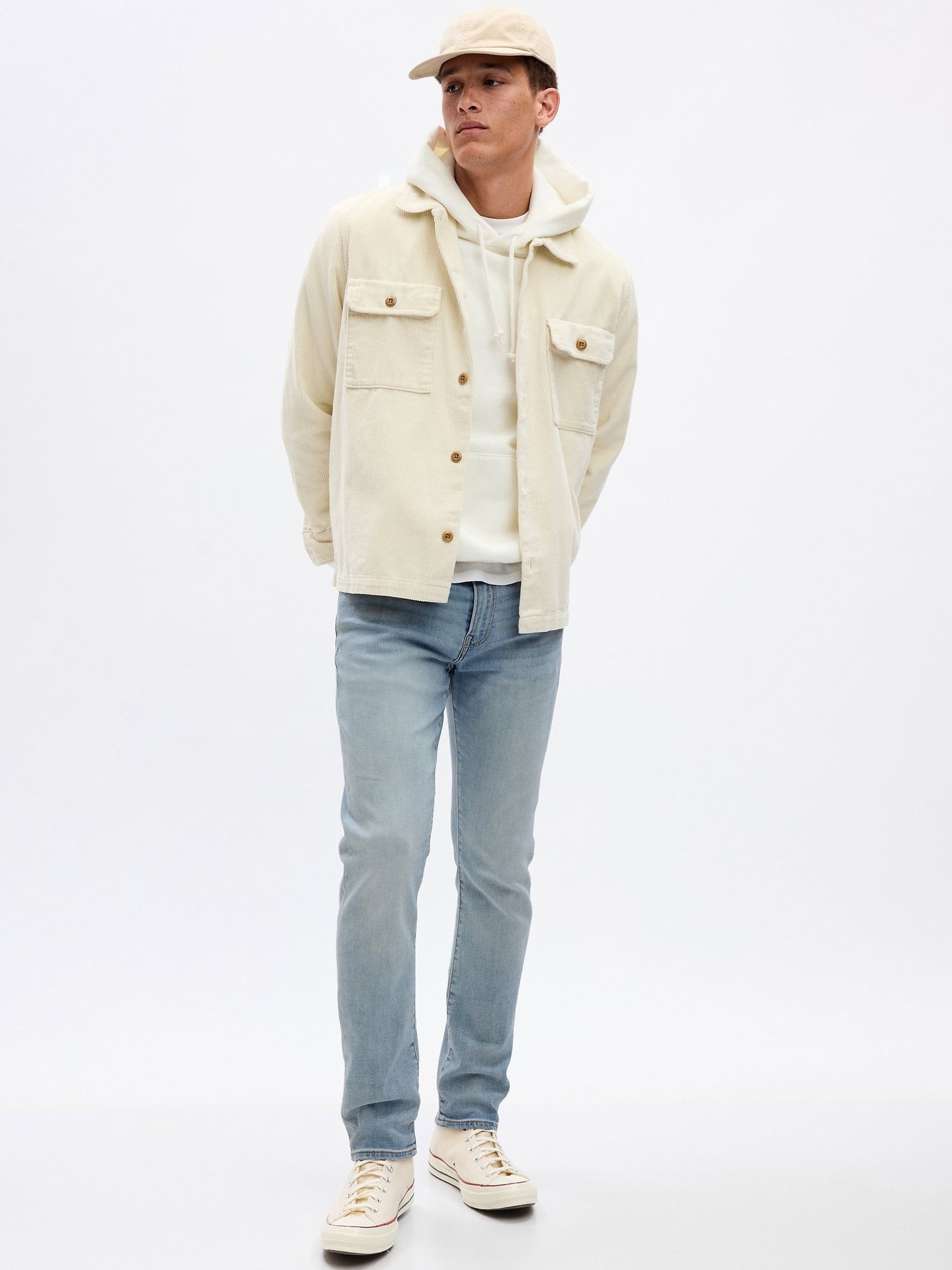 Açık Mavi Gapflex Soft Wear Slim Jean Pantolon