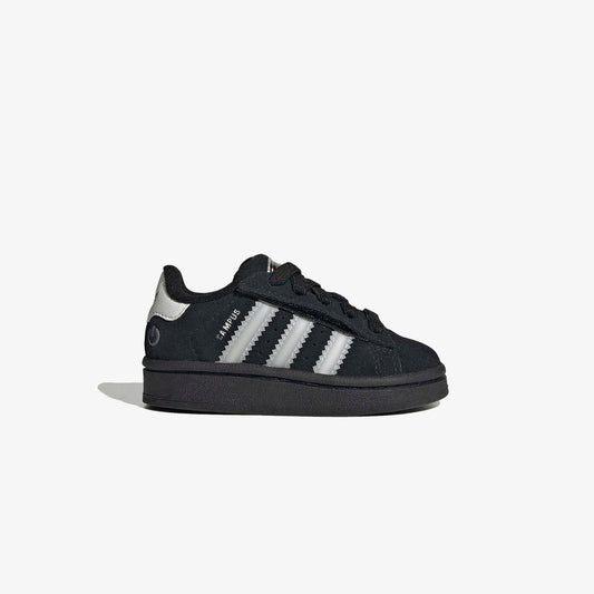Adidas Campus 00s Led Lights Comfort Elastic Lace Çocuk Siyah Spor Ayakkabı