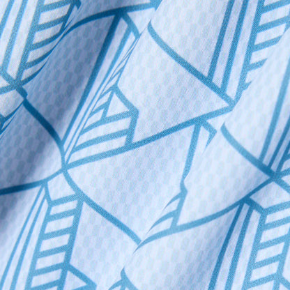 Lacoste Monogram Erkek Mavi Deniz Şortu