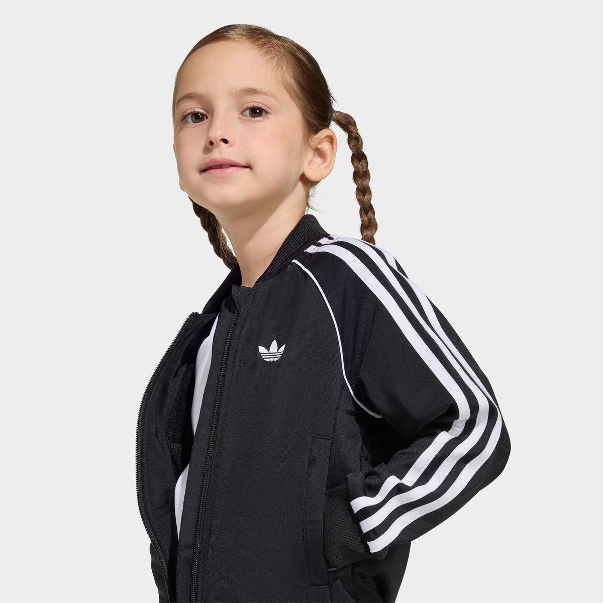 Adidas Tracksuit Çocuk Siyah Eşofman Takımı