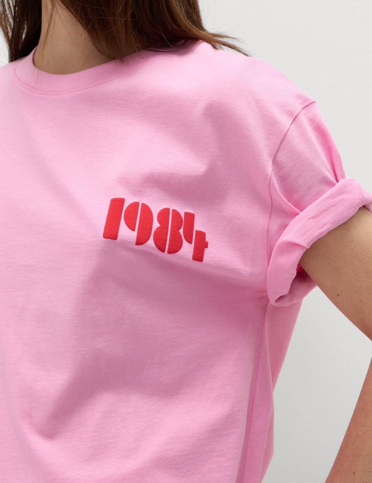 Desenli Pamuklu T-shirt