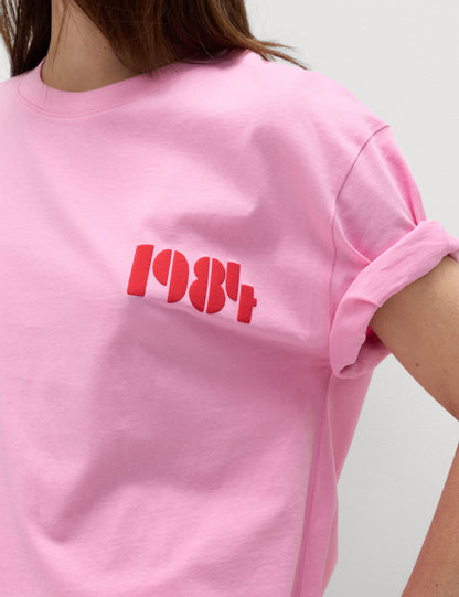 Desenli Pamuklu T-shirt