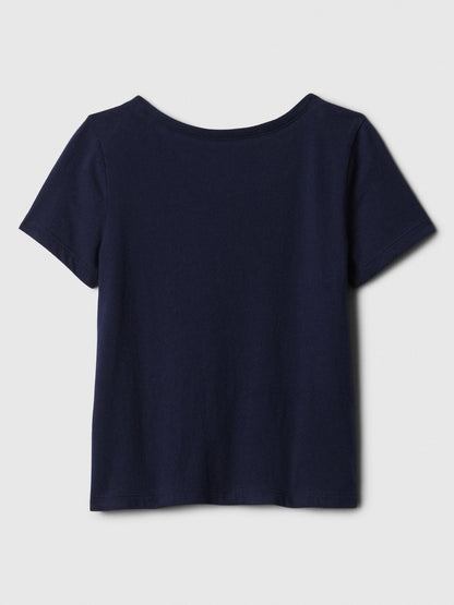 Lacivert Gap Logo T-shirt