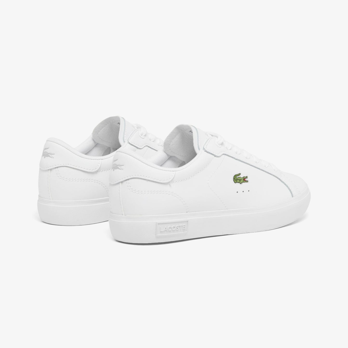 Lacoste Powercourt Leather Kadın Beyaz Sneaker