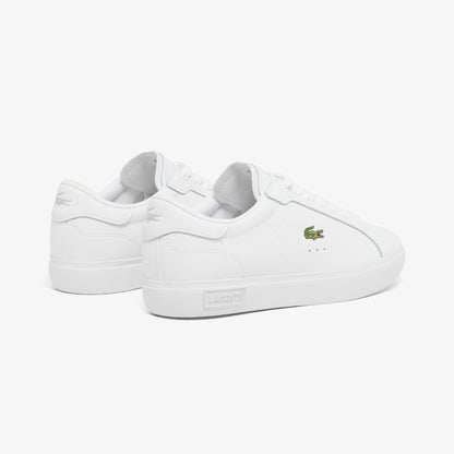 Lacoste Powercourt Leather Kadın Beyaz Sneaker