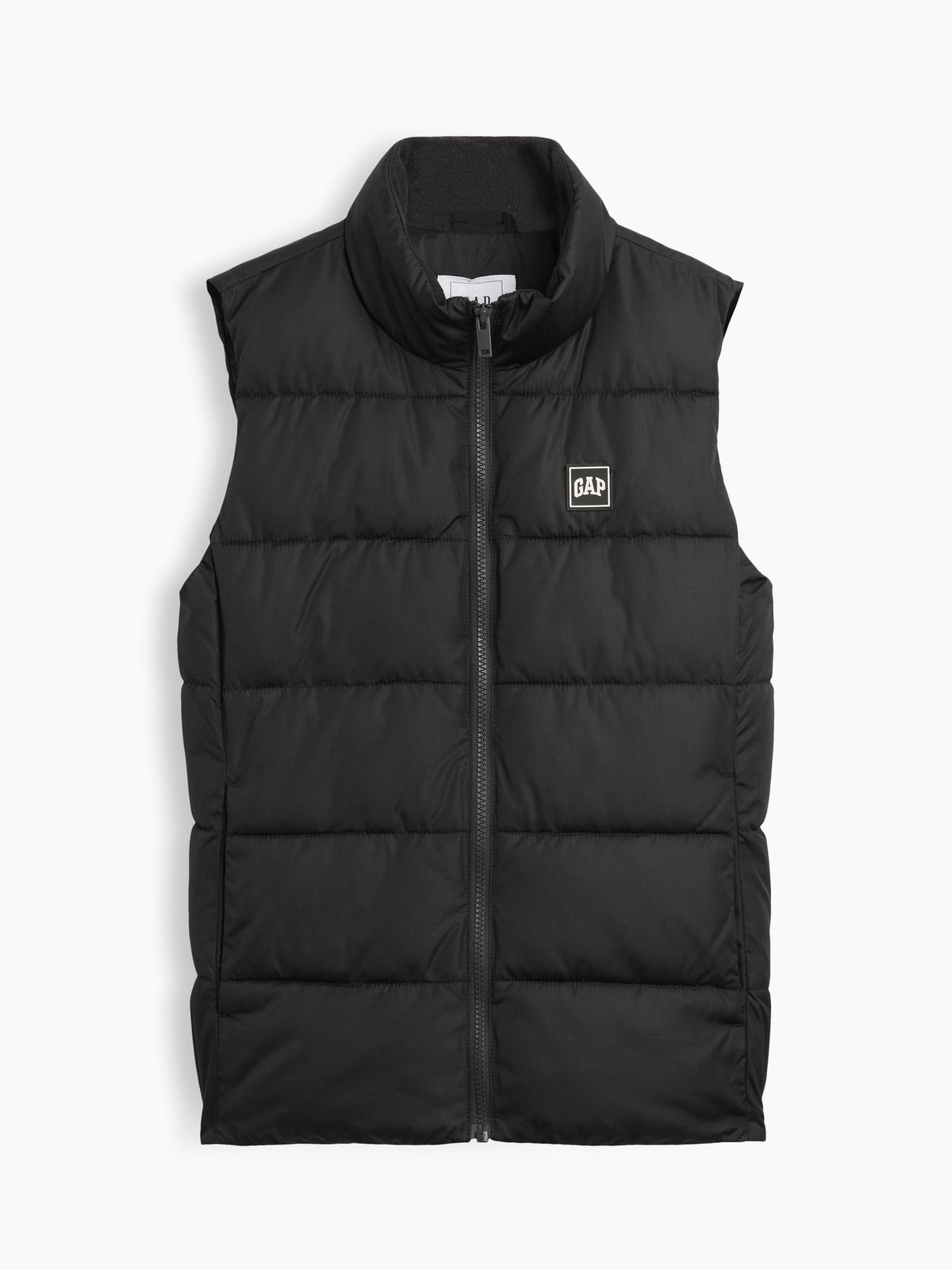 Siyah Relaxed Puffer Şişme Yelek