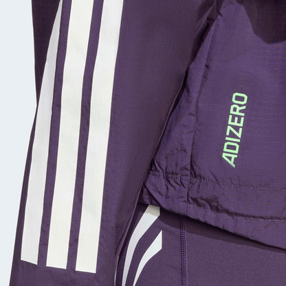 Adidas Adizero Nyc Kadın Mor Koşu Rüzgarlığı