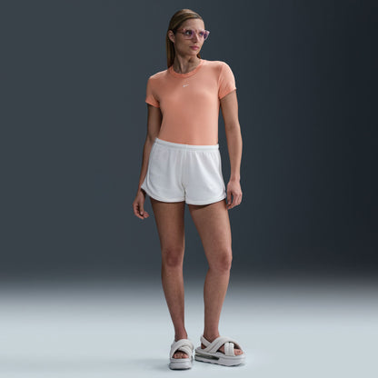 Nike Sportswear Chill Knit Kadın Turuncu T-shirt