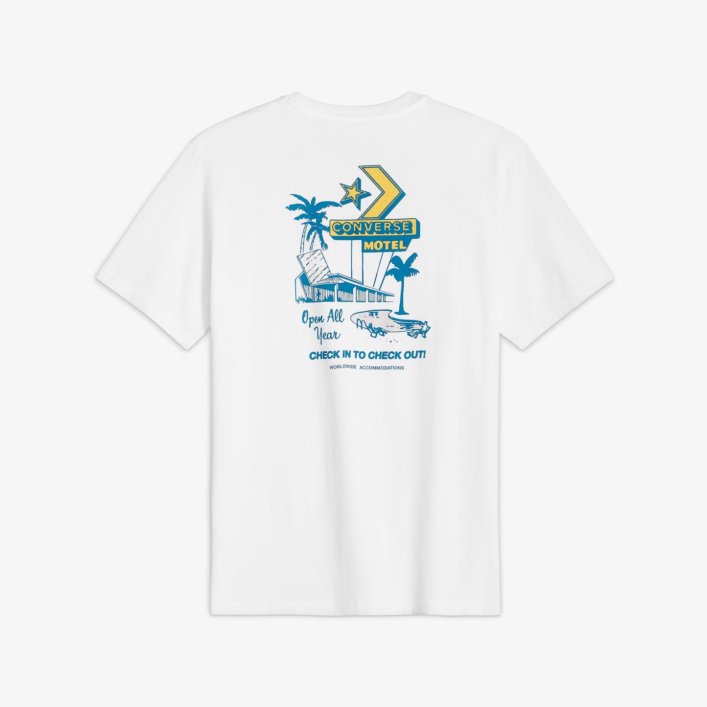 Converse Erkek Beyaz T-shirt