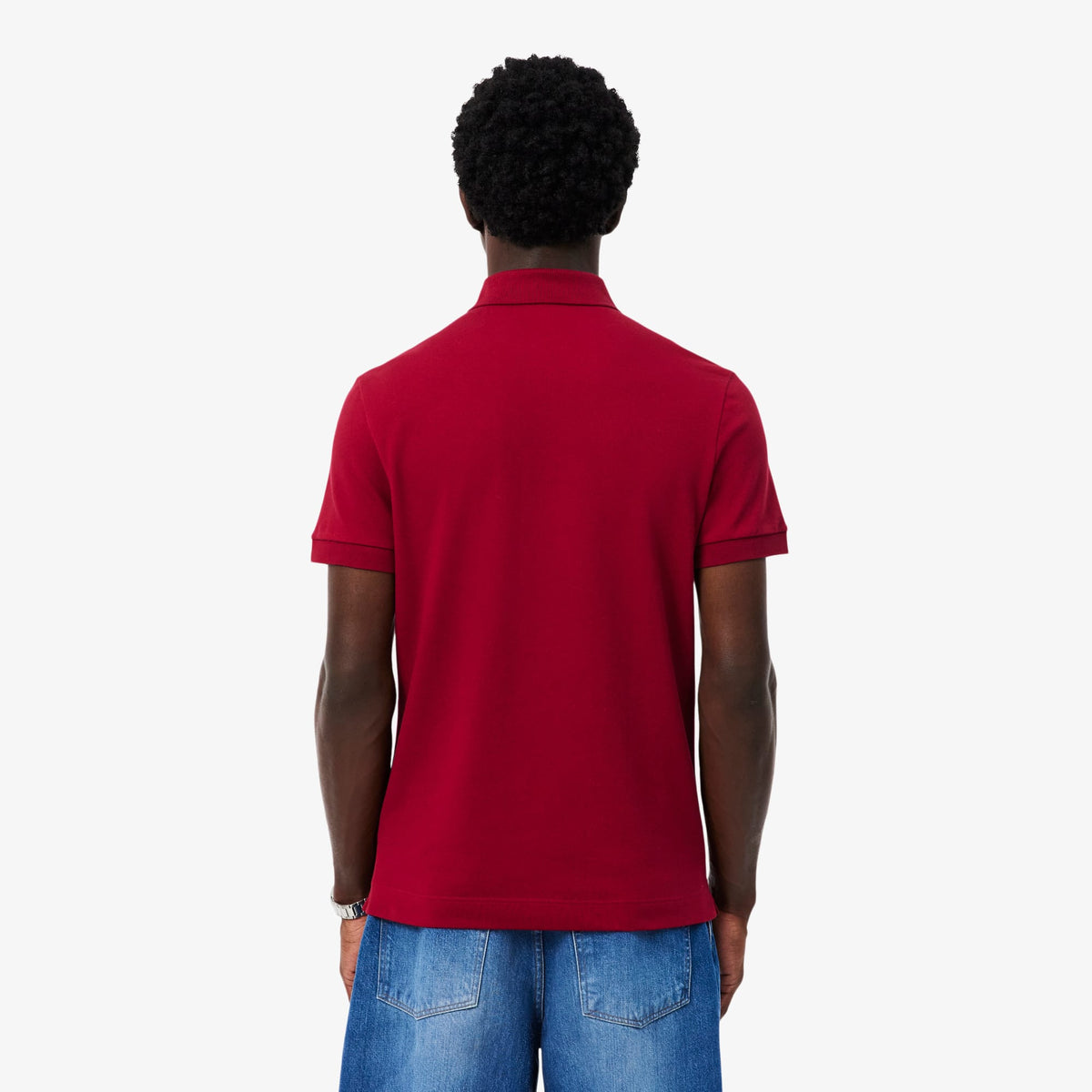 Lacoste Paris Erkek Regular Fit Bordo Polo