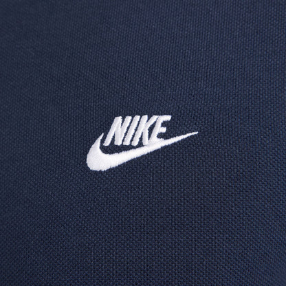Nike Club Ss Polo Pique Erkek Mavi T-shirt