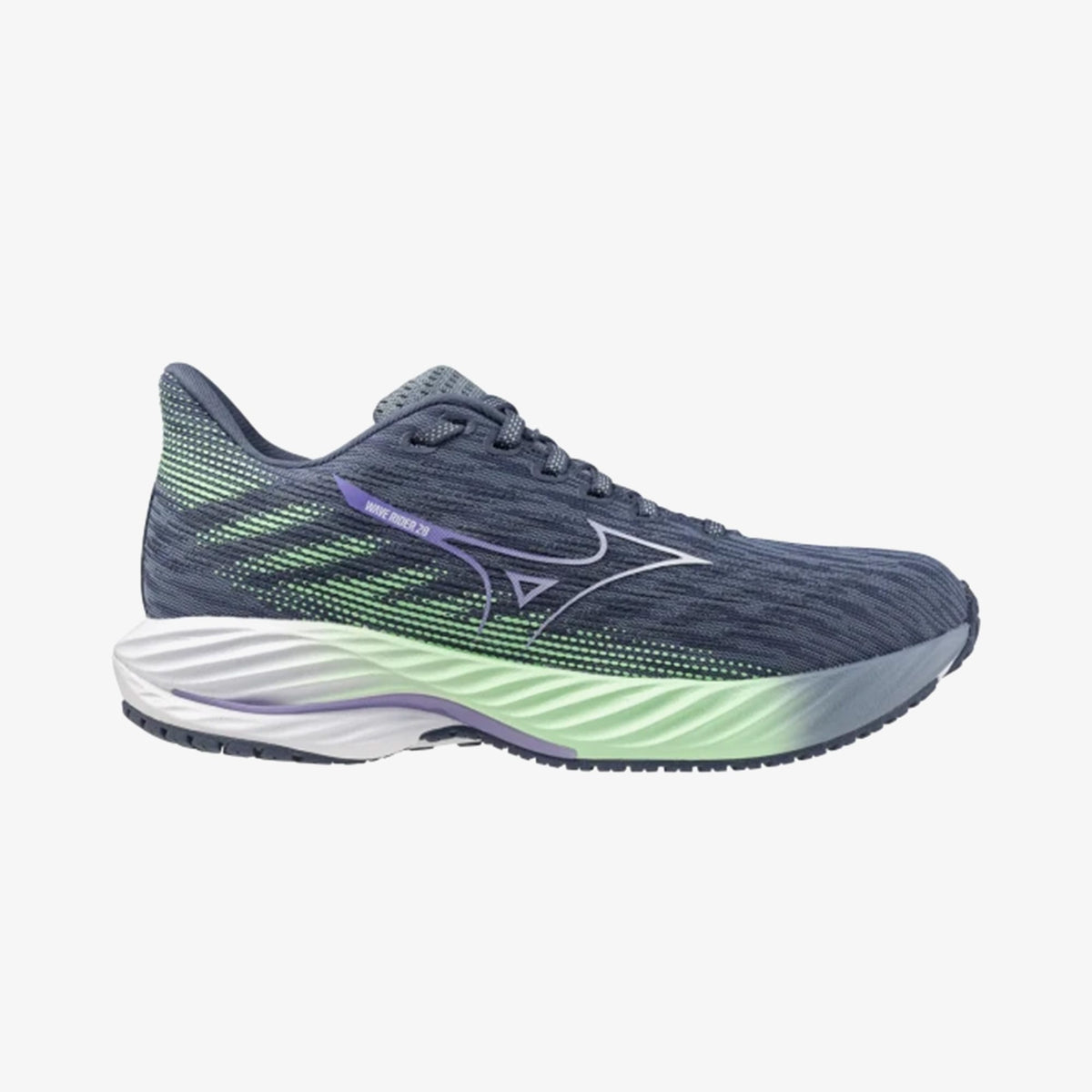 Mizuno Wave Rider 28 Kadın Lacivert Koşu Ayakkabısı