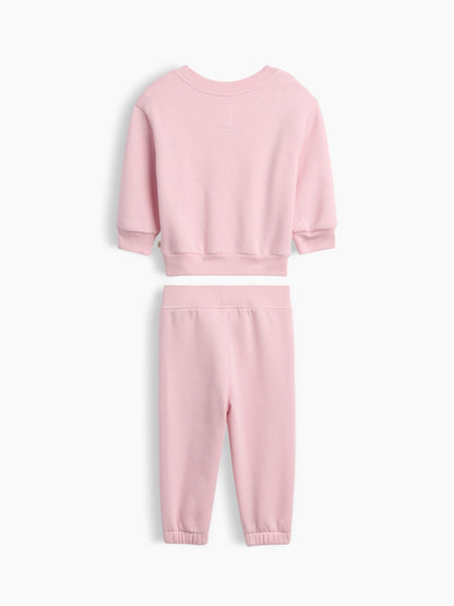 Pembe Fleece Two-piece Outfit Set