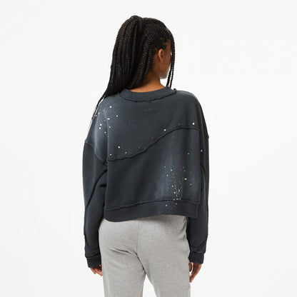 Les Benjamins Essentials 301 Kadın Siyah Sweatshirt