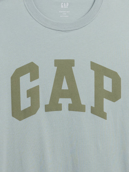 Açık Yeşil Everyday Soft Gap Logo T-shirt