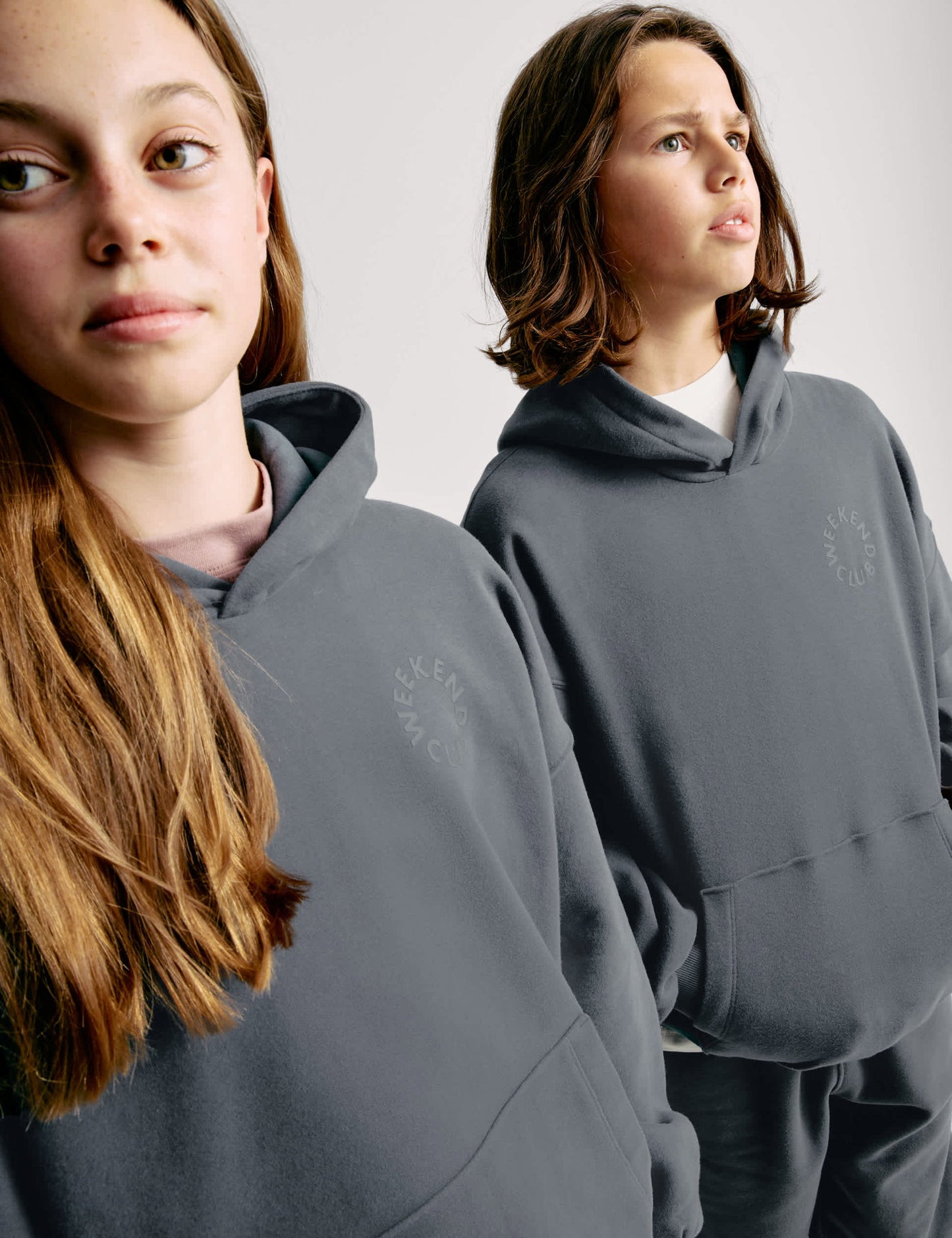 Pamuk Karışımlı Kapüşonlu Sweatshirt (6–16 Yaş)