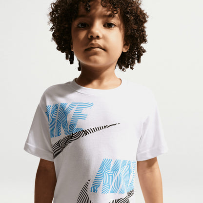 Nike Sportswear In The Zone Çocuk Beyaz Şort Takımı