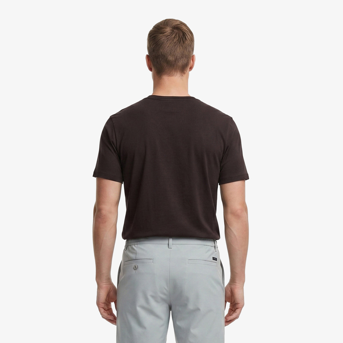 Nautica Erkek Kahverengi Regular Fit T-shirt