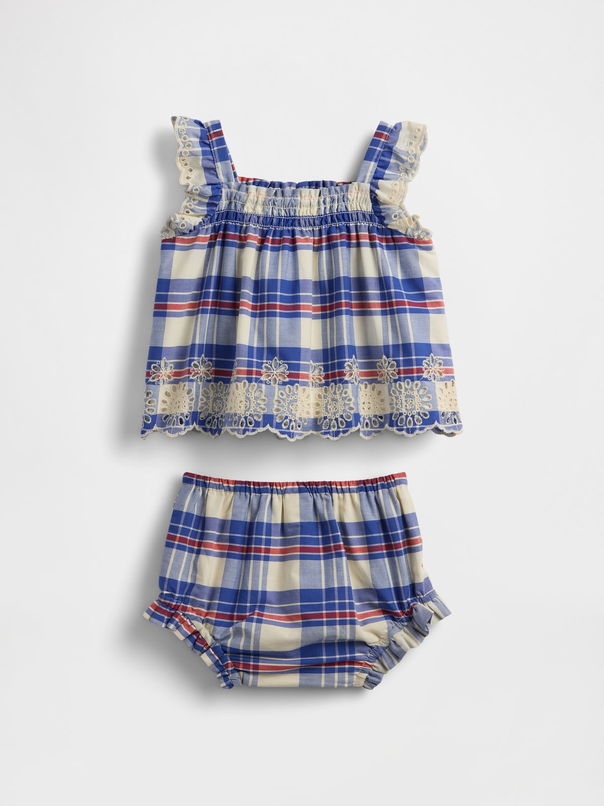 Çok Renkli Baby Poplin Gözleme Kenar Outfit Set