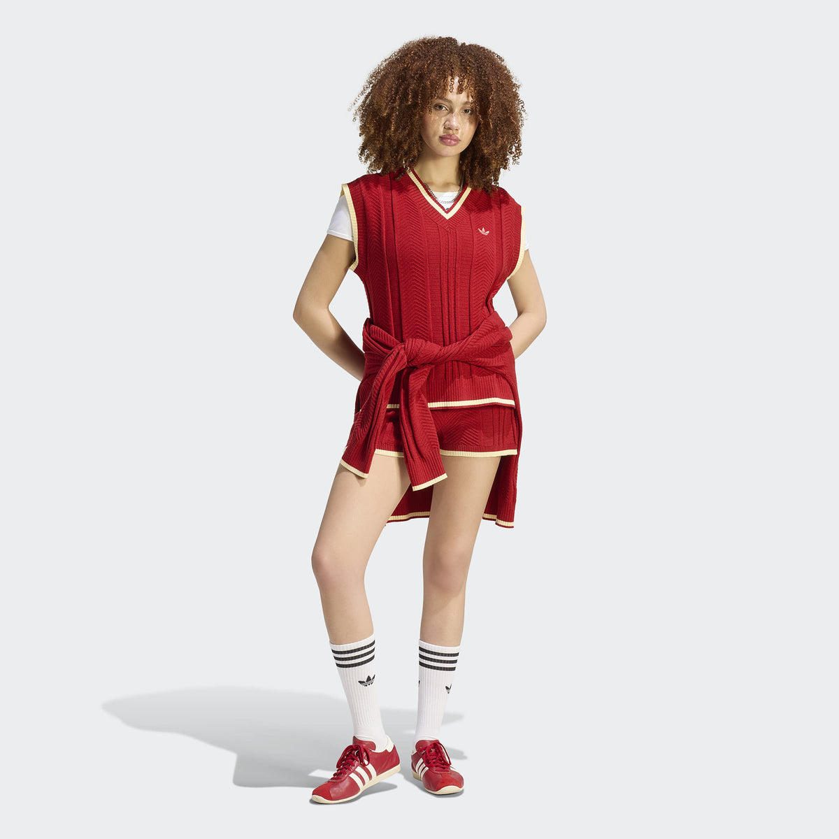 Adidas Vest Kadın Kırmızı Yelek