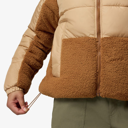Columbia Leadbetter Point Ii Kadın Kahverengi Sherpa Mont