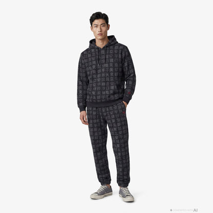 Unıted4 Regular Fit Erkek Siyah Eşofman Altı